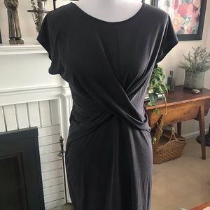 Not so basic black work dress